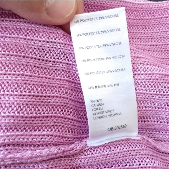 NWT Free People Game On Cardigan in Butterfly Blush Size XS $78 - Picture 9 of 9
